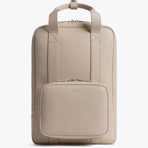 Monos Metro Backpack with Metro Toiletry Case and Dust Bags - Ivory